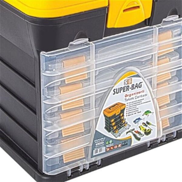 Süper Bag Organizerli Balıkçı Takım Çantası