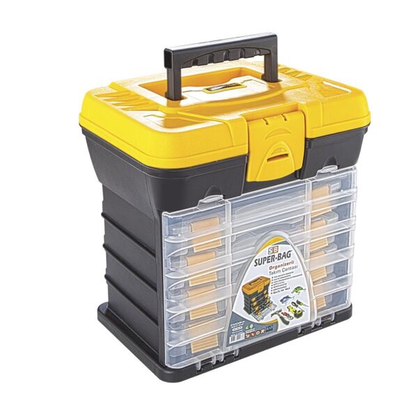 Süper Bag Organizerli Balıkçı Takım Çantası