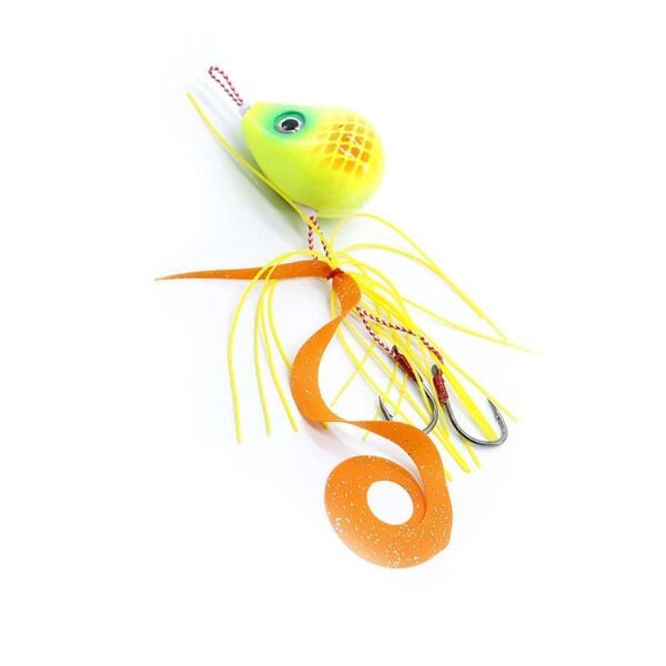 Fujin Rock'n Rubber 120gr Tai Rubber Set Jig Yem Zombie Green Eye