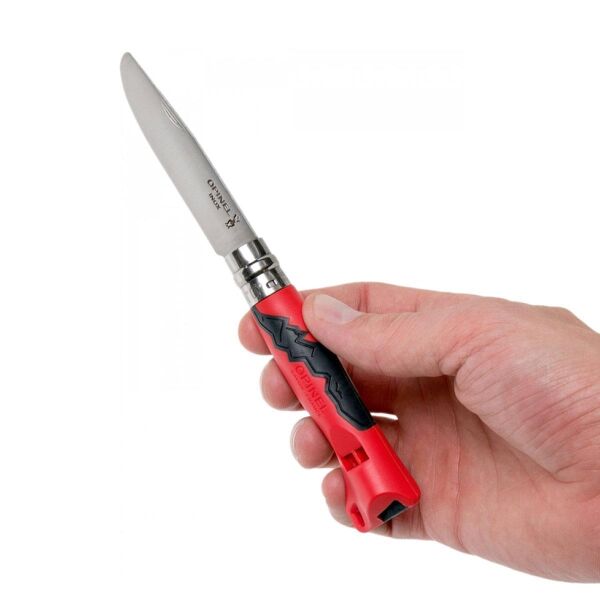 Opinel Inox No 7 Outdoor Paslanmaz Çelik Çakı KIRMIZI