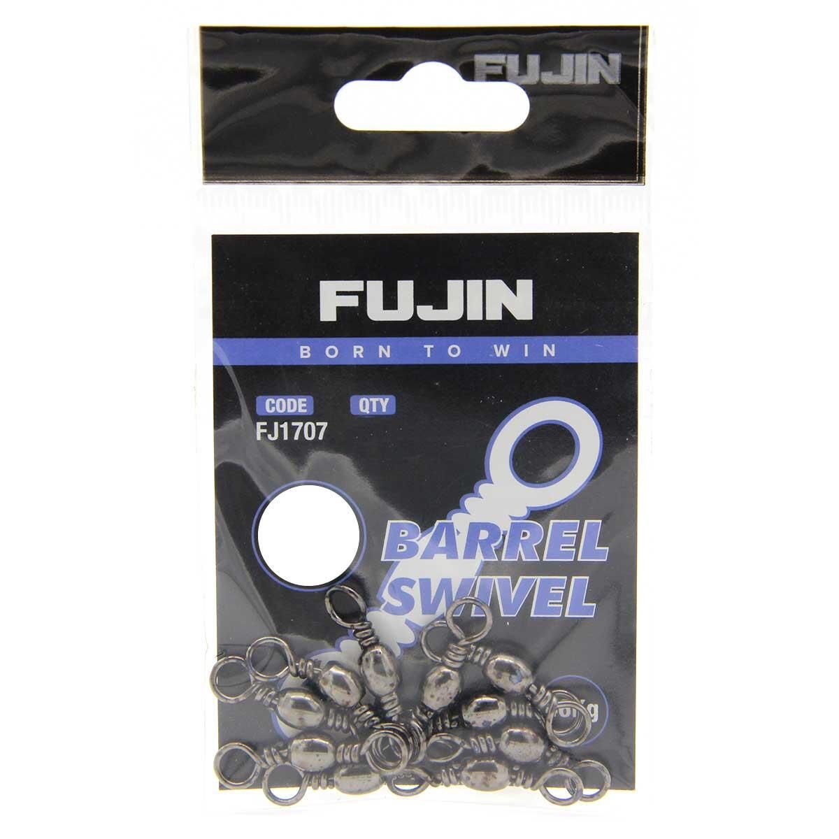 Fujin Barrel Swivel Black Nickel Fırdöndü NO:1 - Black Nickel