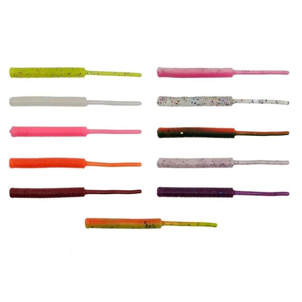 Kendo Fire Worm Shrimp Scent 5cm Lrf Silikon Yem