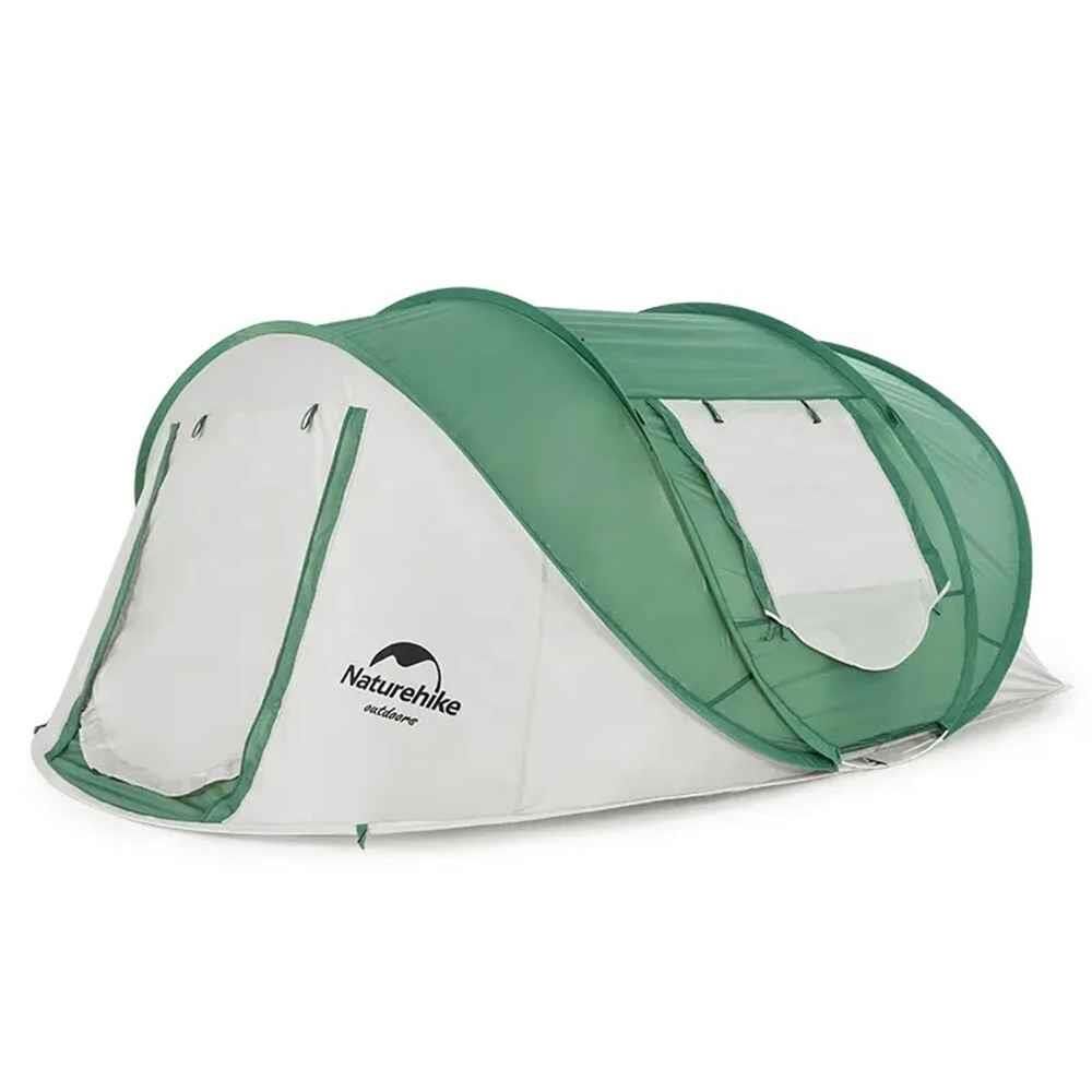 Naturehike 3-4 Kişilik Pop-Up Otomatik Kurulum Kamp Çadırı GREEN