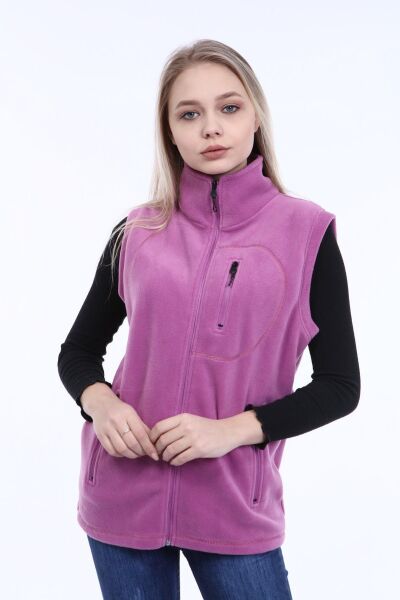 North Trace Hurricane Kadın Polar Yelek LİLA - 2XL