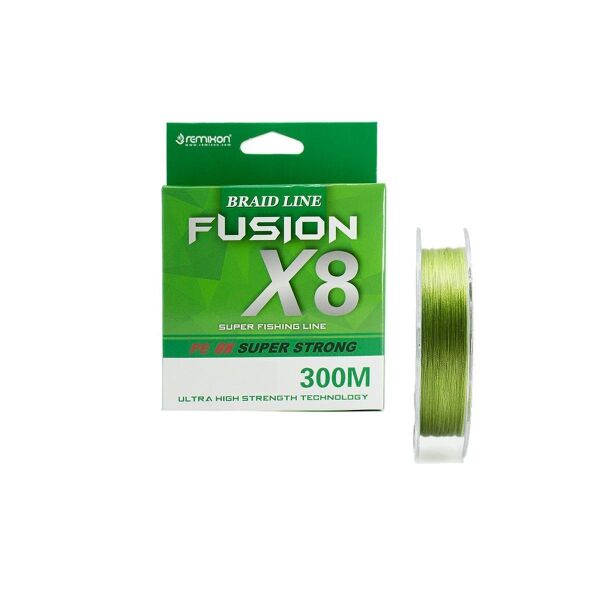 Remixon Fusion x8 Green İp Olta Misinası 300 mt
