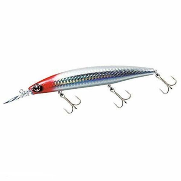 Daiwa SLS Set Upper 125S-DR 125 mm 26 gr Sinking Suni Yem LASER RED HEAD