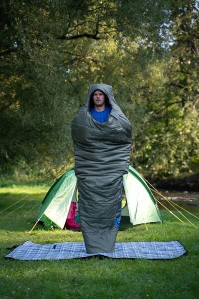 Husky Ruby -14°C Dark Green Uyku Tulumu
