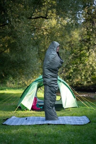 Husky Ruby -14°C Dark Green Uyku Tulumu