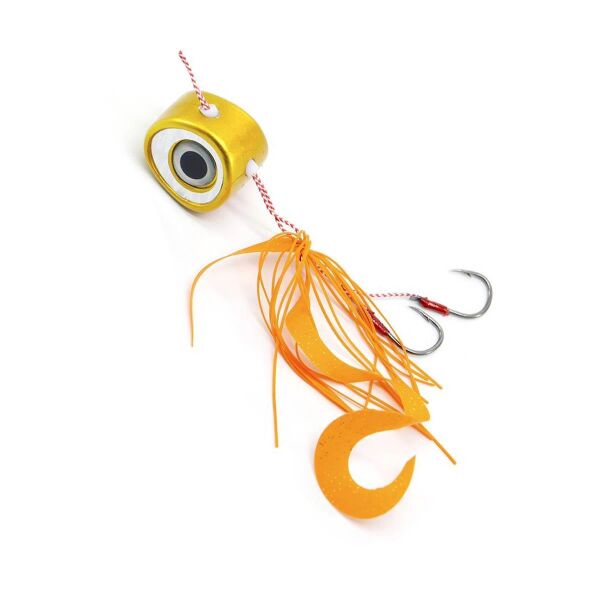 Fujin Salty Rubber 80gr Tai Rubber Set Jig Yem ORANGE GOLD
