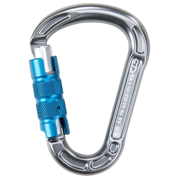Climbing Technology Concept Twist Lock Karabina Grey/Blue