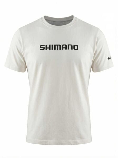 Shimano Sea Bass T-Shirt Ecru - M
