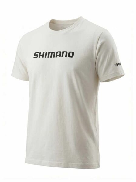 Shimano Sea Bass T-Shirt Ecru - M