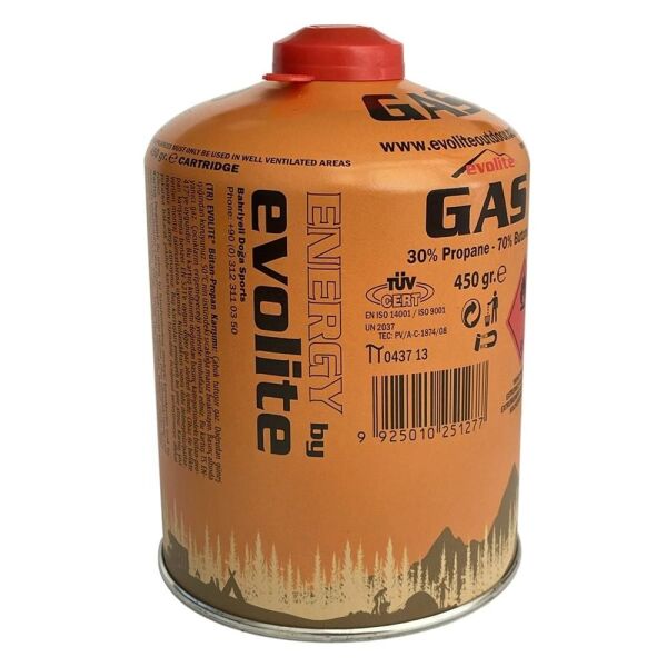 Evolite Butane Propane Vidalı Ocak Kartuşu 450Gr