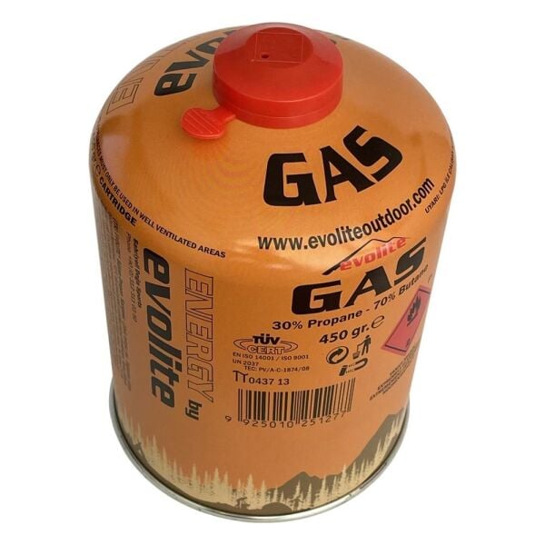 Evolite Butane Propane Vidalı Ocak Kartuşu 450Gr