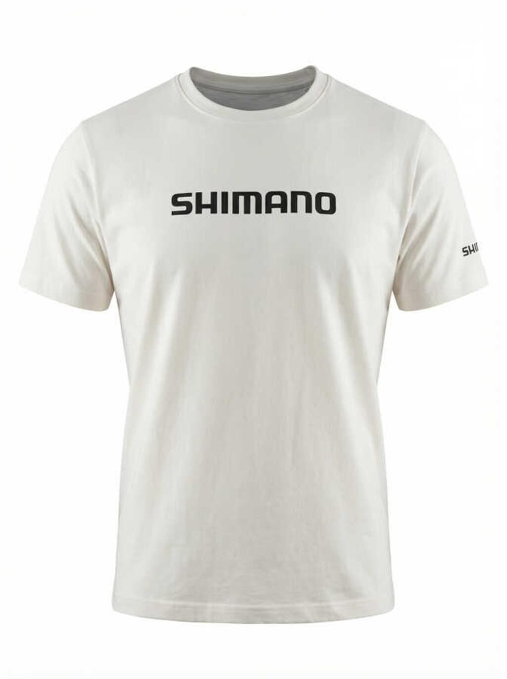 Shimano Sea Bass T-Shirt Ecru - XL