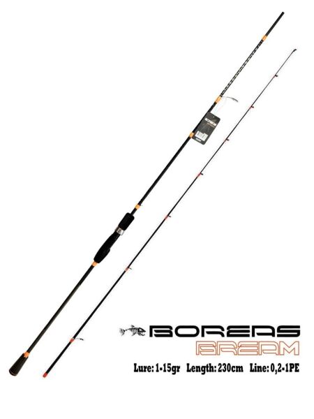 Fujin Boreas Bream 230cm 1-15gr Orange Lrf Kamışı FBSB-762KR