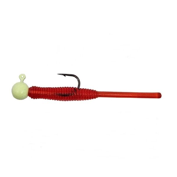 Kendo Hook Worm CY090 Jighead+Lrf Silikonu 1gr+4.5cm