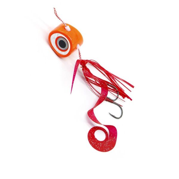 Fujin Salty Rubber 120gr Tai Rubber Set Jig Yem ORANGE