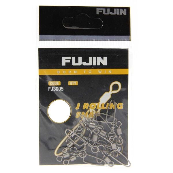 Fujin J Rolling Snap Black Nickel Bilyalı Kilitli Klips NO:1 - Black Nickel