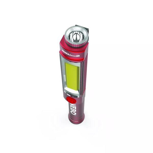 Nebo 6737 Big Larry-2 500 Lümen LED Fener KIRMIZI