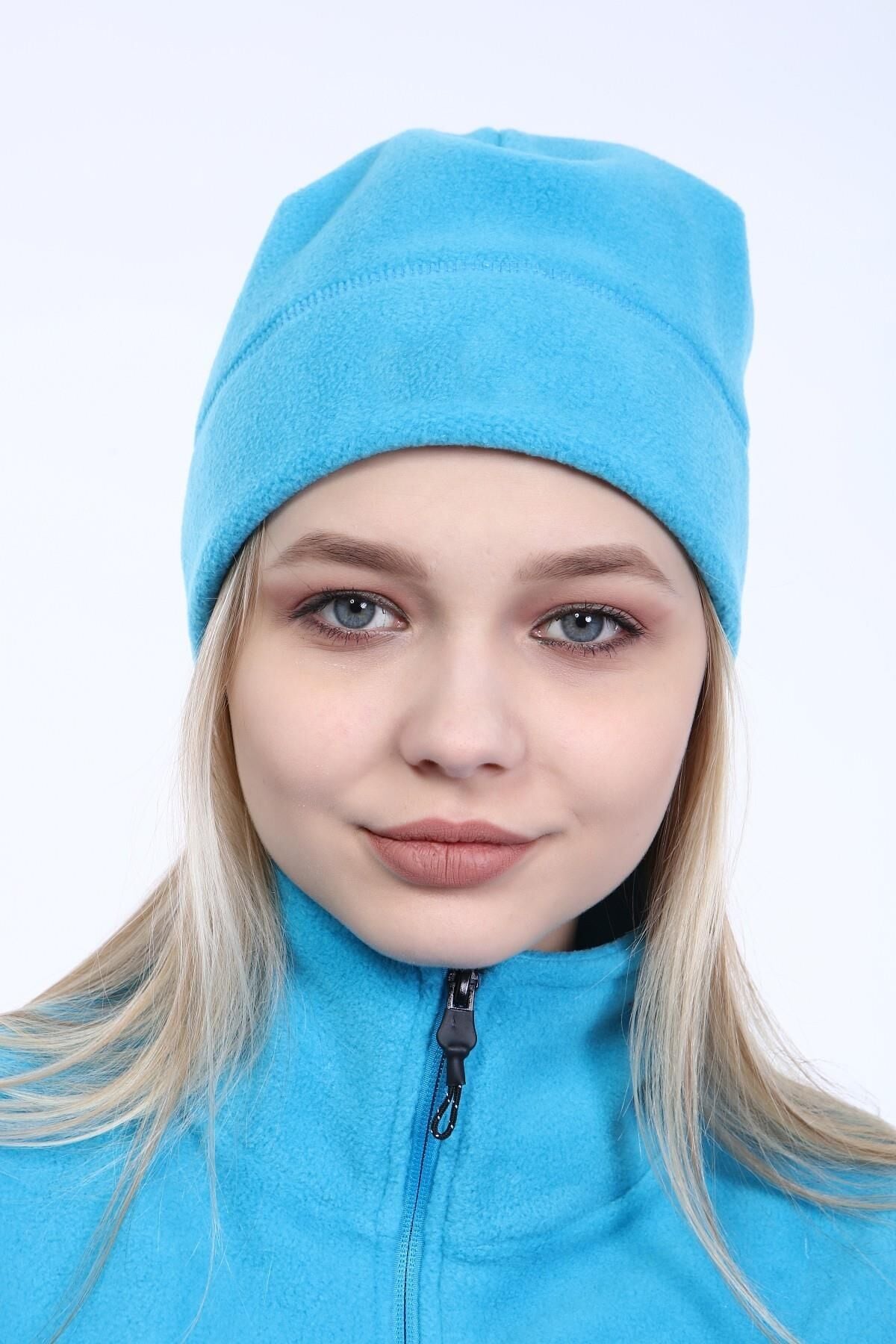 North Trace Vertigo Kadın Polar Bere TURKUAZ