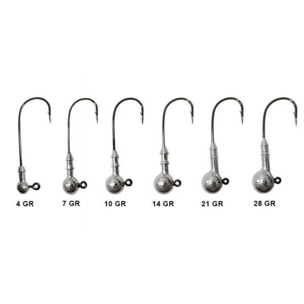 River Big FootBall Jig Head 10 Gr