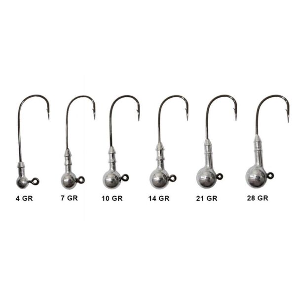 River Big FootBall Jig Head 10 Gr