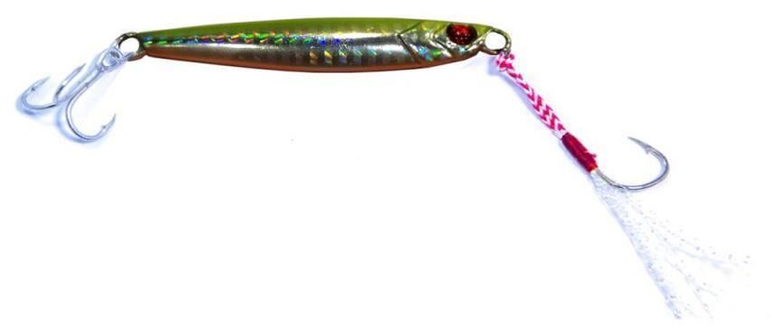 Fujin Jig-X 60 gr Shore Jigging - Jig Yem YELLOW CHART