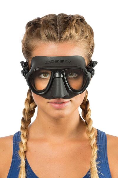 Cressi Calibro Dalış Maskesi SİYAH