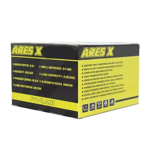 Ryuji Ares X 2000S 5+1BB Olta Makinesi