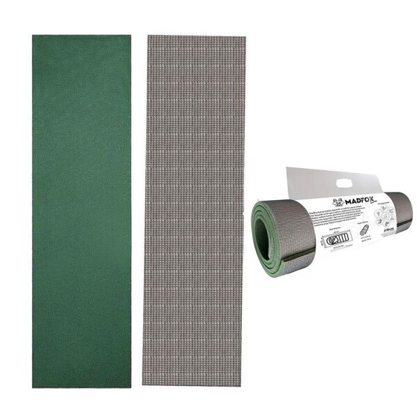 Madfox Thermic Prolight Insulated Kamp Matı [ Gri/Yeşil | 180*60cm-10mm | XPE-35 ] Gri/Yeşil