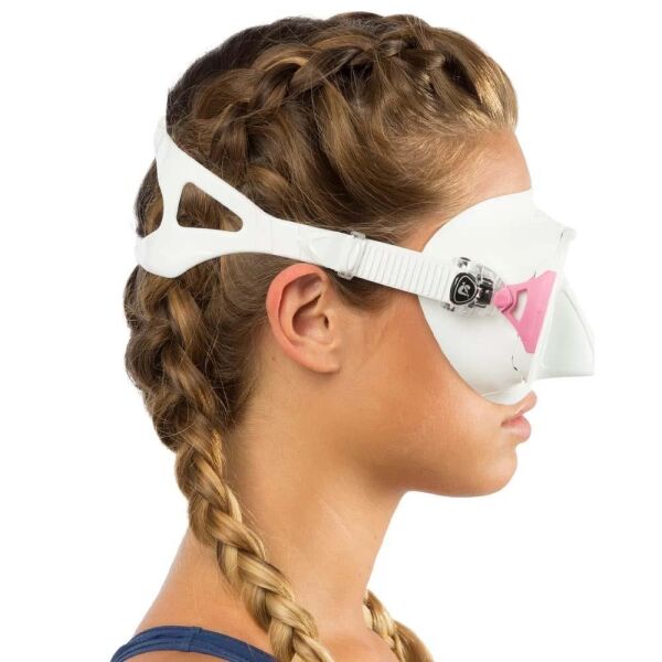 Cressi Calibro Dalış Maskesi White/Pink