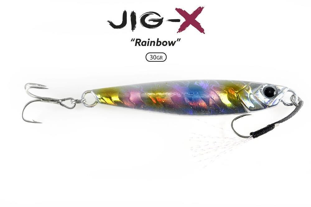 Fujin Jig-X 30gr Shore Jigging - Jig Yem RAİNBOW