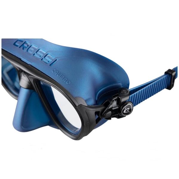 Cressi Calibro Dalış Maskesi Blue Metal