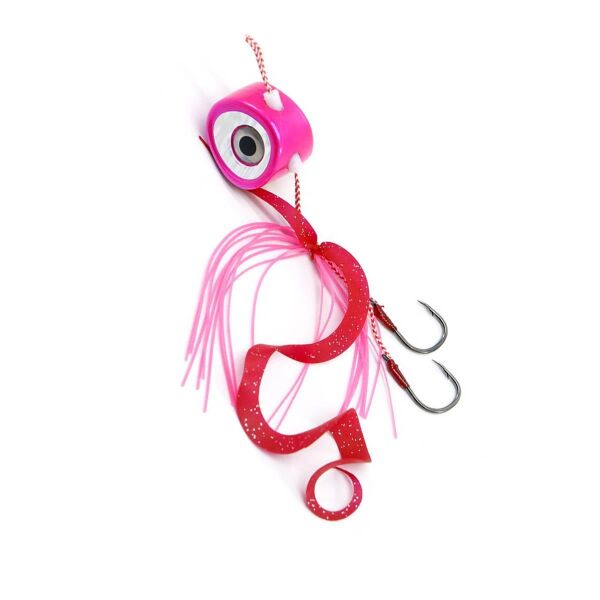 Fujin Salty Rubber 140gr Tai Rubber Set Jig Yem Pink Eye