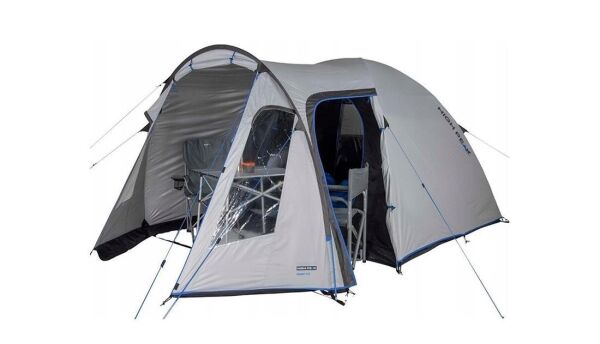 High Peak Tessin 4 Kişilik Kamp Çadırı Gri