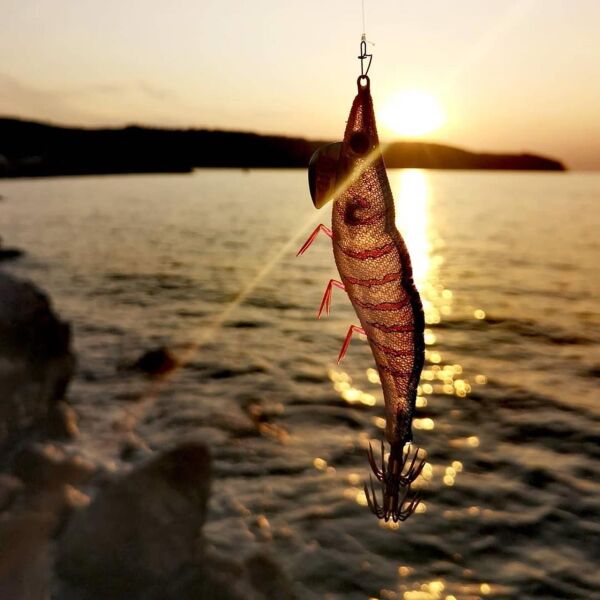 DTD Gamberino Blue Glow Natural Slow Sinking 14.3 gr 90 mm Kalamar Zokası PİNK