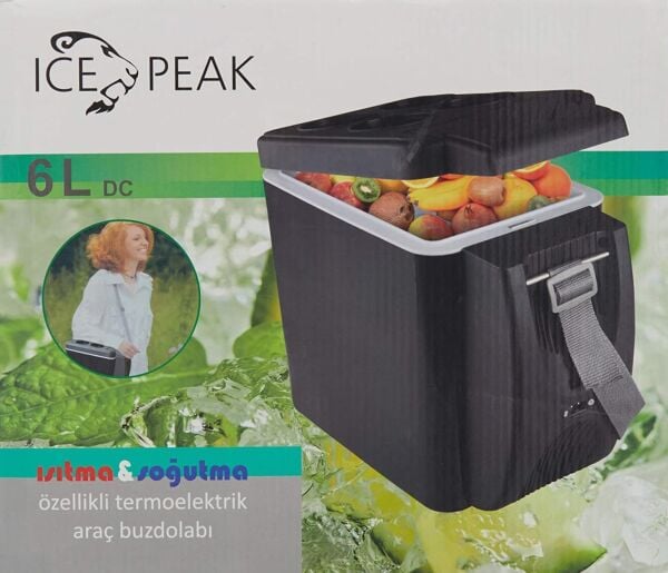 Ice Peak 6 Lt 12 Wolt Termoelektrik Araç Soğutucusu - Buzdolabı