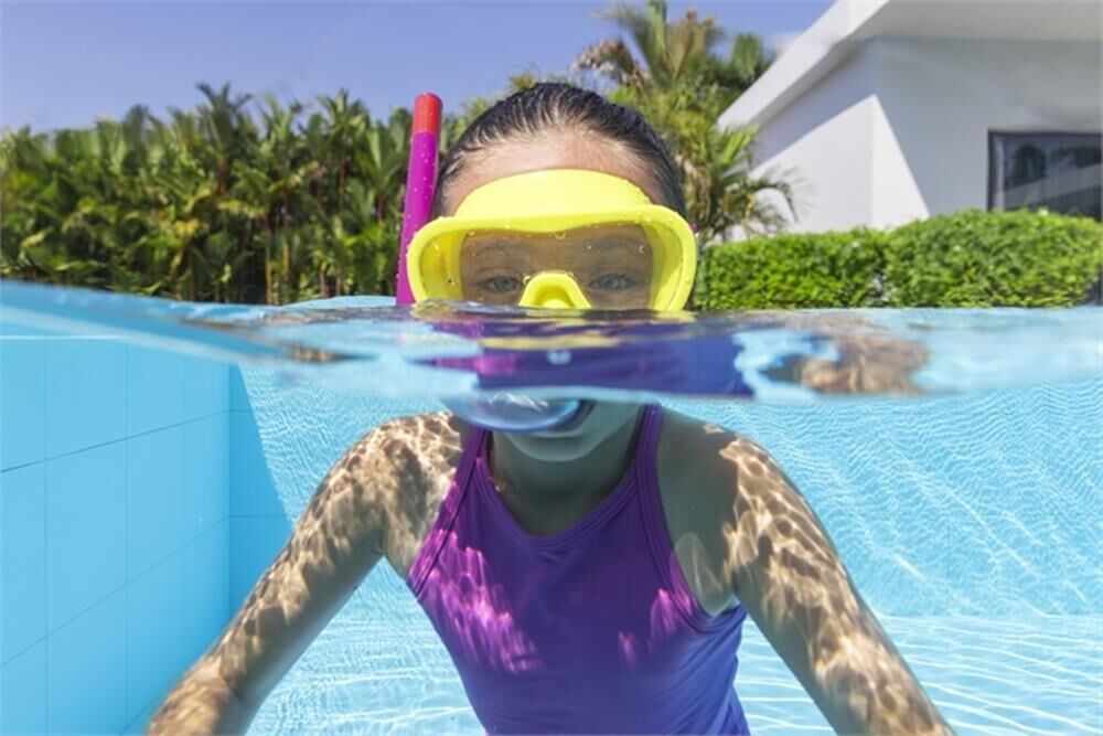 Bestway Crusader Essential Makse Şnorkel Set Sarı