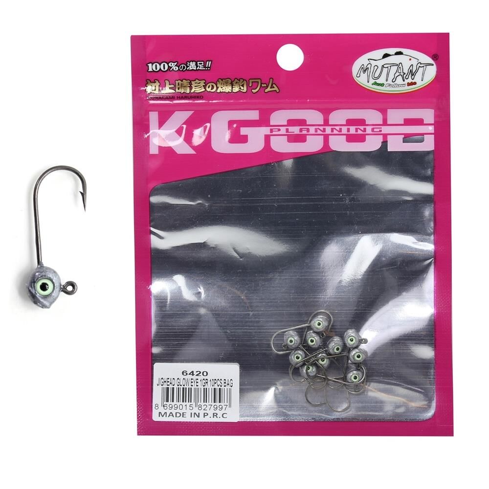 Captain 6420 Jig Head Glow Eye
