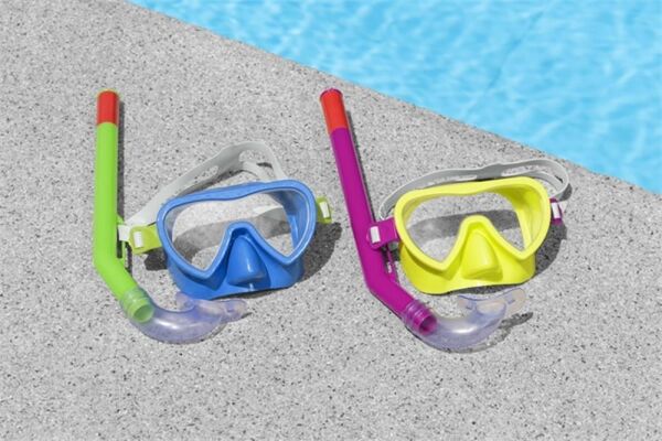 Bestway Crusader Essential Makse Şnorkel Set MAVİ