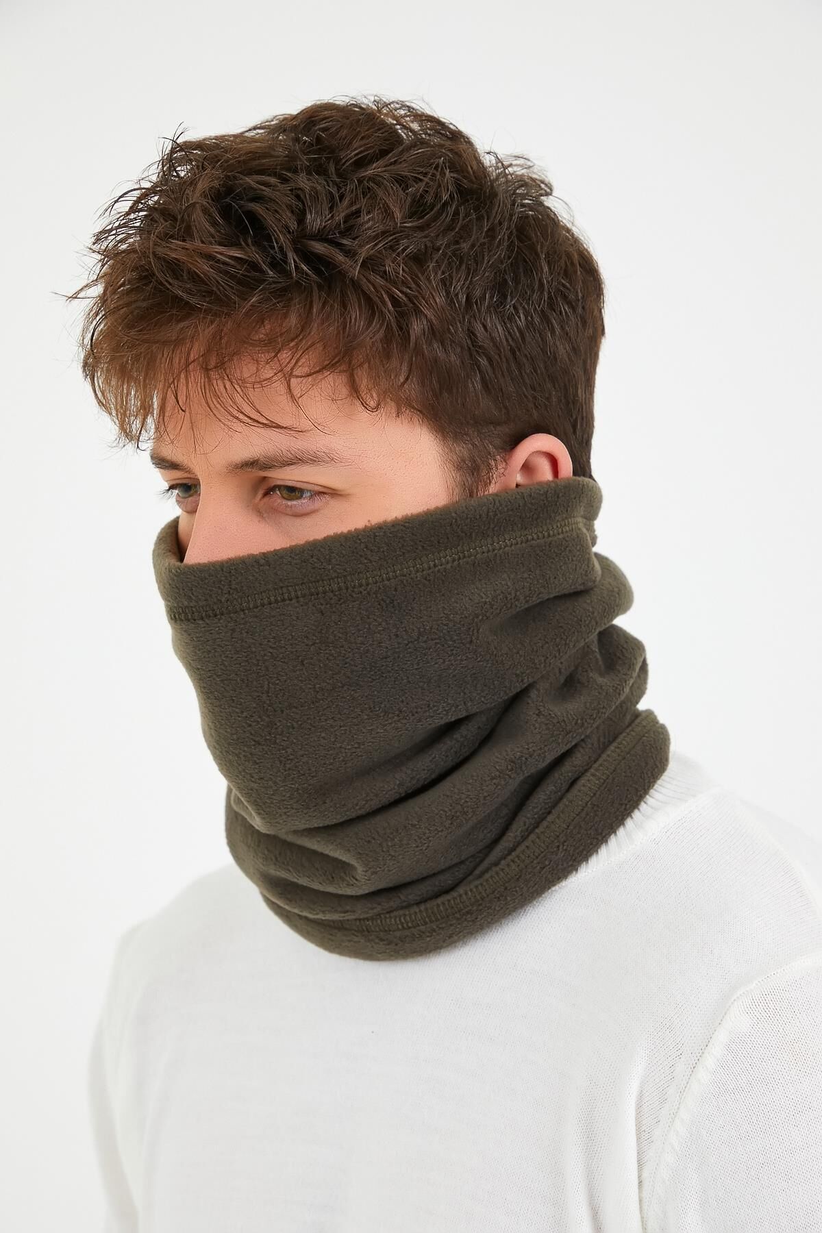 North Trace Chester Erkek Polar Boyunluk HAKİ