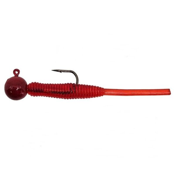 Kendo Hook Worm CY092 Jighead+Lrf Silikonu 2gr+4.5cm