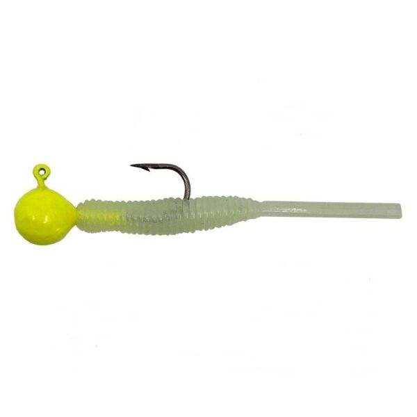 Kendo Hook Worm CY092 Jighead+Lrf Silikonu 2gr+4.5cm