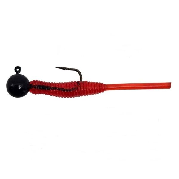 Kendo Hook Worm CY092 Jighead+Lrf Silikonu 2gr+4.5cm
