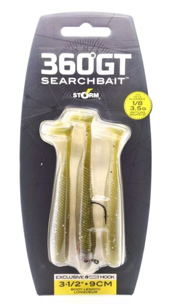 Storm 360GT SearchBait Minnow 9Cm 3,5Gr 3+1 Adet Silikon Yem HERRİNG