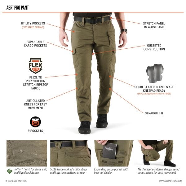 5.11 Tactical Pantolon Siyah 31X36