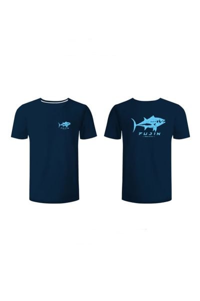 Fujin Tuna T-Shirt Lacivert LACİVERT - 2XL