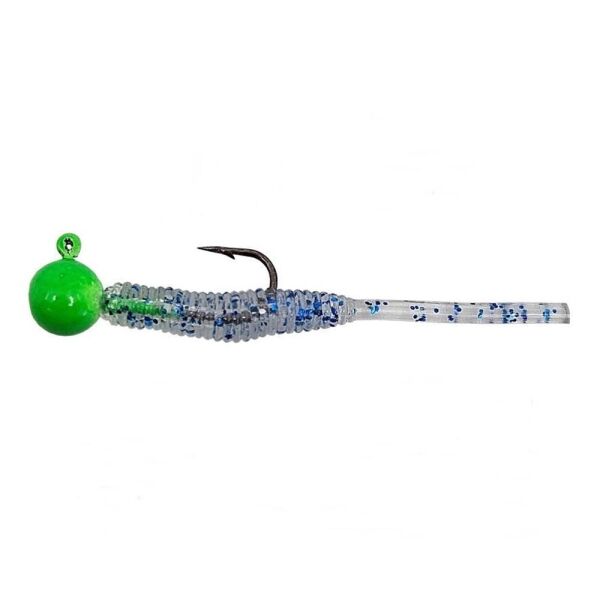 Head Green/Blue Glitter