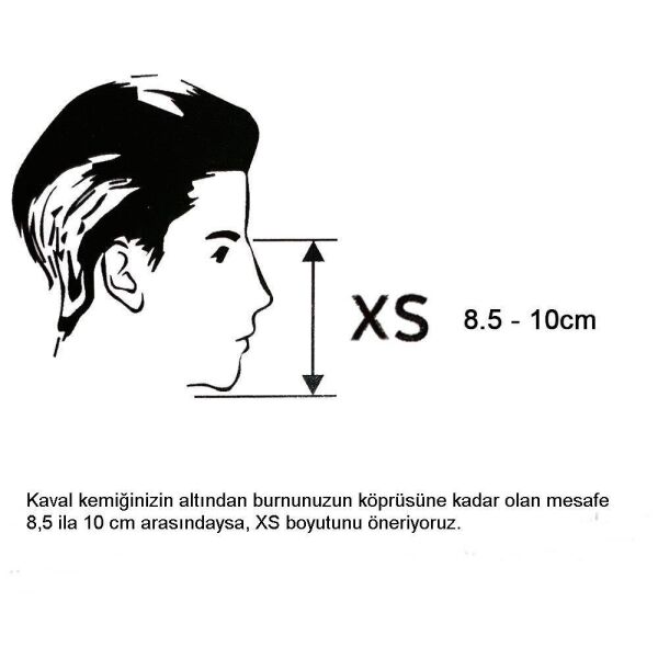 Bermuda Full-Face Kids |XS| Tam Yüz Maske Şnorkel Set [KF-1] Mavi/Gri